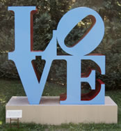 LOVE sculpture